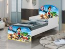 Ver imagem 2 de Mini Cama Juvenil Infantil Adesivada 100% Mdf - Patrulha