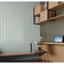 Ver imagem 3 de Papel de Parede Bobinex Revoada - Listras Verde Menta 4450