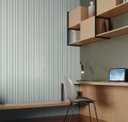 Ver imagem 3 de Papel de Parede Bobinex Revoada - Listras Verde Menta 4450