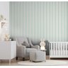 Papel de Parede Bobinex Revoada - Listras Verde Menta 4450 - 2