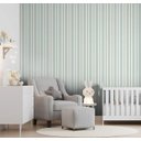 Ver imagem 2 de Papel de Parede Bobinex Revoada - Listras Verde Menta 4450