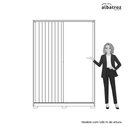 Ver imagem 6 de Guarda Roupa Frizatto Casal 2 Portas de Correr e 3 Gavetas - Cinamomo Flex - Albatroz