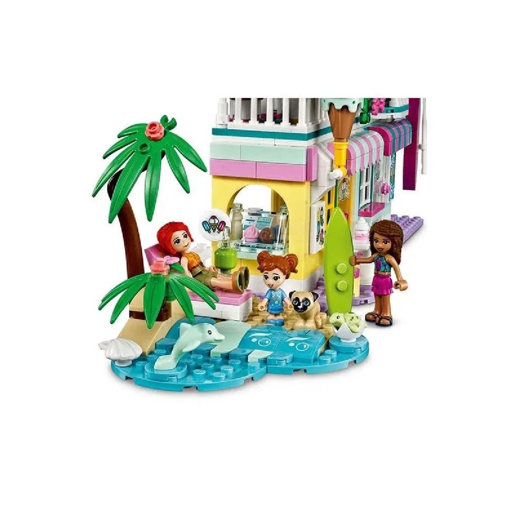 Brinquedo Lego Friends Beira Mar de Surfistas 685 Pcs 41693