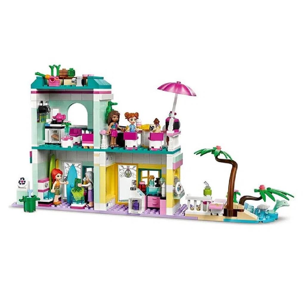 Brinquedo Lego Friends Beira Mar de Surfistas 685 Pcs 41693