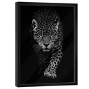 Ver imagem 3 de Quadro Decorativo Onça no Preto
