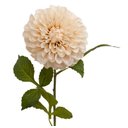 Ver imagem 2 de Flor Permanente Haste Dalia Salmao 73cm Toque Real
