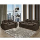 Ver imagem 2 de Conjunto Sofá 2 e 3 Lugares Bélgica Hellen