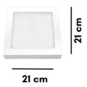 Ver imagem 6 de Painel Led Plafon Backstage 18w Sobrepor Bivolt 6500k Lumanti