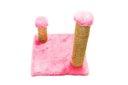 Ver imagem 3 de Arranhador para Gatos Sustentável com Postes Luppet Rosa