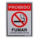 Ver imagem 1 de Placa de Sinalização 15x20 cm Proibido Fumar Bemfixa