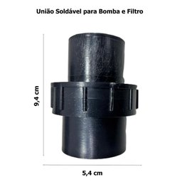 União Soldável Abs 50mm para Bomba de Piscina - 5