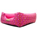 Ver imagem 2 de Cama Quadrada para Cachorro ou Gato Luppet Luxo Rosa Ossinho - G