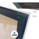 Ver imagem 4 de Quadro Decorativo Moldura Preta 30x40cm Pandinha