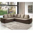 Ver imagem 1 de Sofá de Canto 6 Lugares Veludo Elefante Alphaville Hellen Estofados