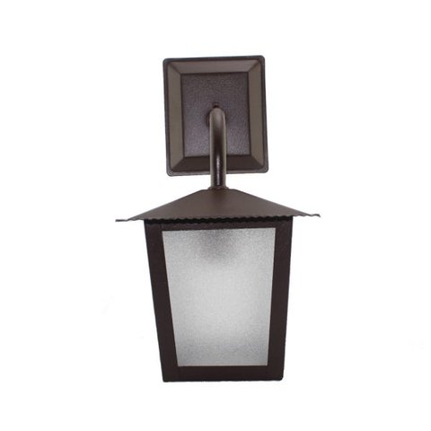 Arandela Colonial Quadrado L2b Marrom