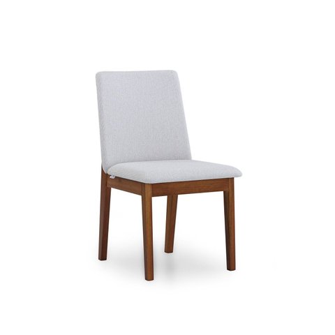 Cadeira para Sala de Jantar Desmontável Cecília Bege/Amendoa
