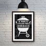 Area de Churrasco Quadro Decorativo de Parede Receba Amigos - 3