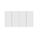 Ver imagem 4 de Armários Aéreos Escritório 120cm X 36cm 2 Portas F5 Office Cor:branco