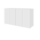 Ver imagem 3 de Armários Aéreos Escritório 120cm X 36cm 2 Portas F5 Office Cor:branco