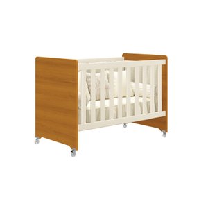 Berço Evolution Branco com Savana Fosca - Móveisaqui Moveisaqui
