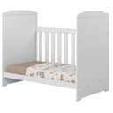 Ver imagem 4 de Berço Americano com Cômoda Life MDF Colchão Branco Acetinado Tigus