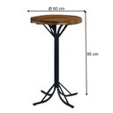 Ver imagem 3 de Bistrô Itália em Metal Preto 60 Cm