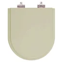 Ver imagem 1 de Assento Sanitário Soft Close Smart Castanha Bege Fosco para vaso Celite