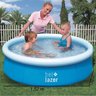 Piscina Infant Inflável 500 Litros Bordas Arredondadas Az/br - 6