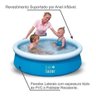 Piscina Infant Inflável 500 Litros Bordas Arredondadas Az/br - 5