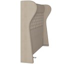 Ver imagem 3 de Cabeceira Cama Box King 195 Cm P05 Madrid Linho Bege Escuro - Lyam Decor