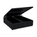 Ver imagem 1 de Cama Box Baú Queen Universal Courano Nero Black (158x198x35) - Ortobom