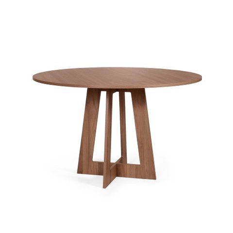 Mesa de Jantar Redonda 90cm 4 Lugares Montreal MDF Noronha - Straub Web