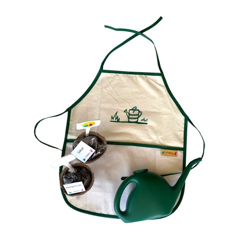 Avental Infantil Kit Jardineiro - Alegria sem Bateria