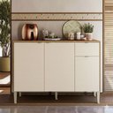 Ver imagem 1 de Balcão de Cozinha 120 Cm Soul 3 Portas 1 Gaveta Freijó/soft - Kits Paraná