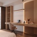 Ver imagem 2 de Luminária Pendente Led Madrid 18w em Madeira de Demolição