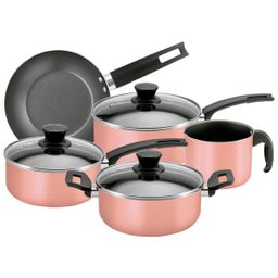 Conjunto de Panelas 5 Peças Rose Antiaderente Magnific - 2