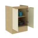 Ver imagem 5 de Balcão de Cozinha 2 Portas com Rodapé sem Tampo 60cm Nanda Tecnomobili