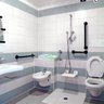 Alça de Apoio Barra 80cm Preto Inox Idoso Cadeirante Gestante Banheiro Box Quarto Corrimao Resistent - 4