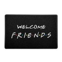 Ver imagem 1 de Tapete Capacho Welcome Friends (preto) 60x40 Cm