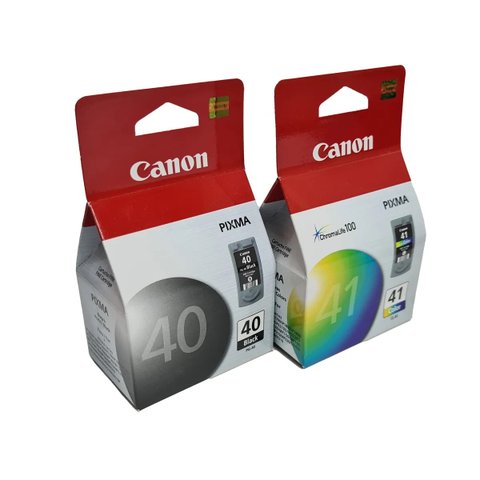 Kit Cartucho Tinta Original Canon Pg-40 Cl-41 Ip1300 Mp460