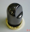 Ver imagem 2 de Acabamento Registro Deca Nordica Fume Onix com Dourado 1/2 a 1" - 4900s57pq