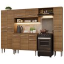 Ver imagem 3 de Armário de Cozinha Completa 261cm Rustic Emilly Hit Madesa