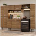 Ver imagem 1 de Armário de Cozinha Completa 261cm Rustic Emilly Hit Madesa