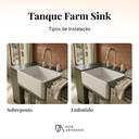 Ver imagem 2 de Tanque Farm Quadratta 50 cm