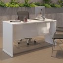 Ver imagem 1 de Mesa de Escritório Office Tampo Mdp 25mm Zeus - Via Nossa - Branco