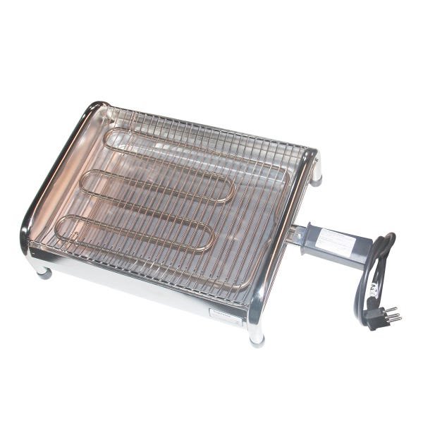 Churrasqueira Elétrica Grill Super Potente e Prática 220v 1600w Sem Fumaça - Metalrio - 5