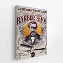 Ver imagem 2 de Quadro Barbearia Barber Shop Vintage Retro Canvas 100x70cm