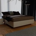 Ver imagem 2 de Base Box para Cama Viúva 128x188cm Liz S05 Sintético Bege - Mpozenato