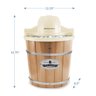 Elite Gourmet Eim-924l Máquina de Sorvete Elétrica 4qt, Creme - 7