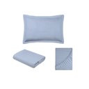 Ver imagem 7 de Jogo de Cama Solteiro Liso 300 Fios Nova América:azul